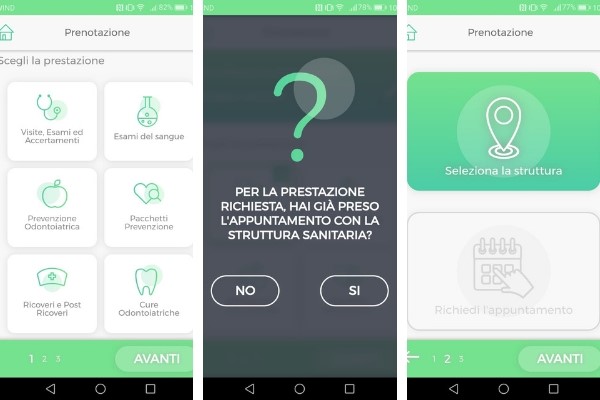 unisalute app prenotazioni