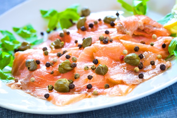salmone marinato