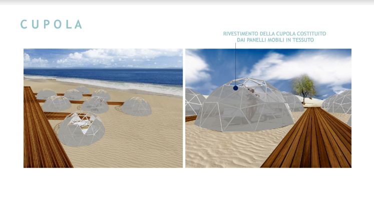 cupola spiaggia