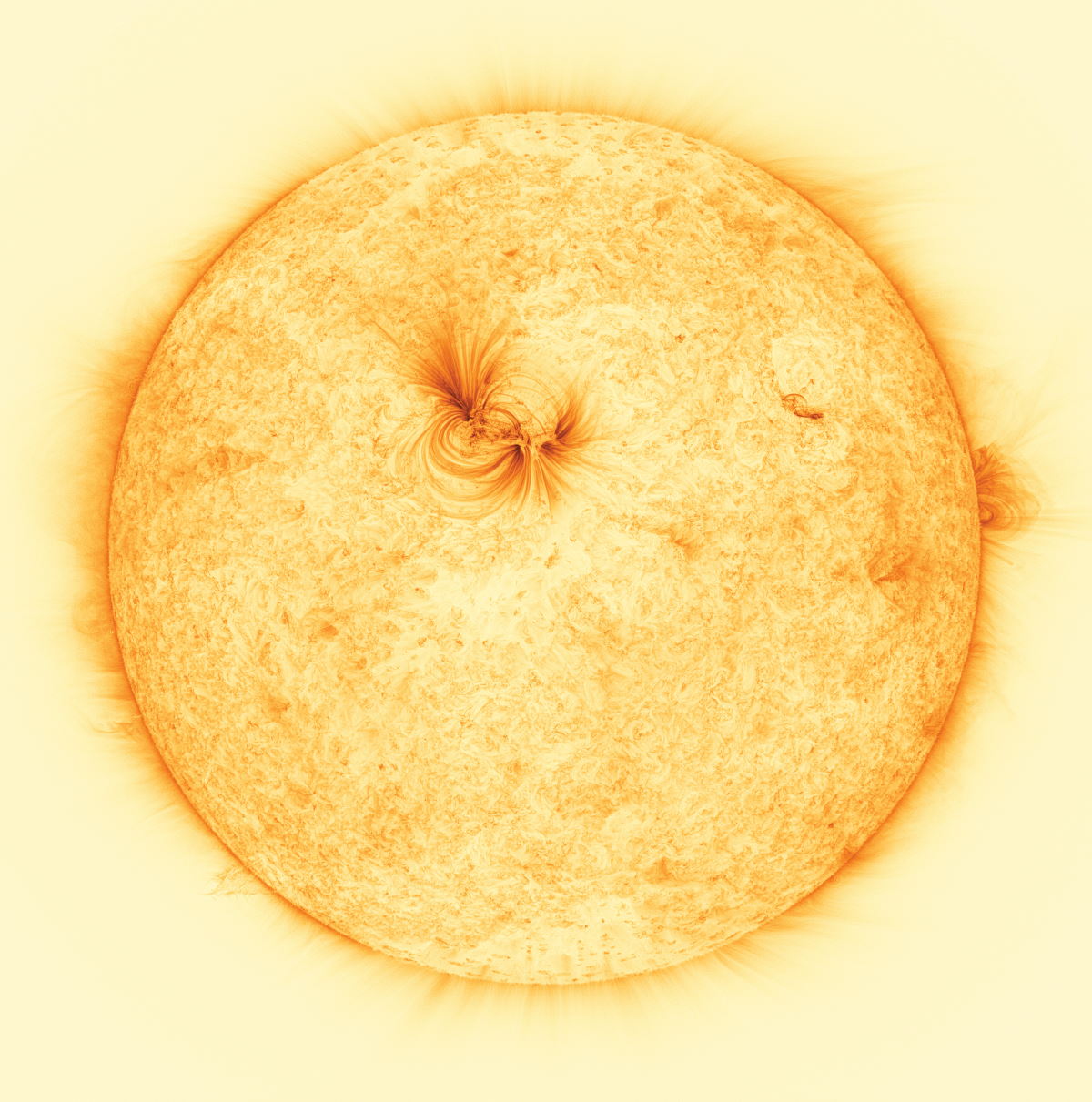sole altissima risoluzione nasa