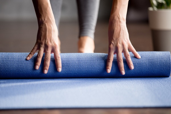 tappetino da palestra per esercizi