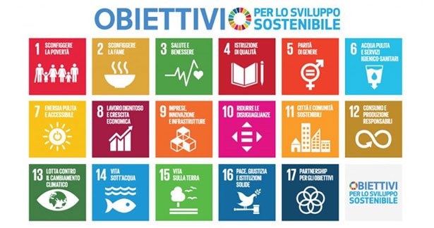 17 obiettivi sviluppo sostenibile