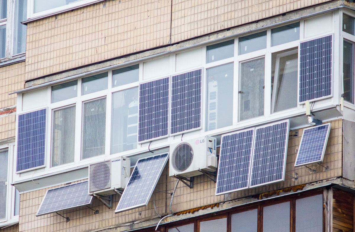 fotovoltaico balcone