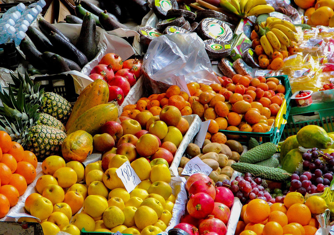 frutta al mercato
