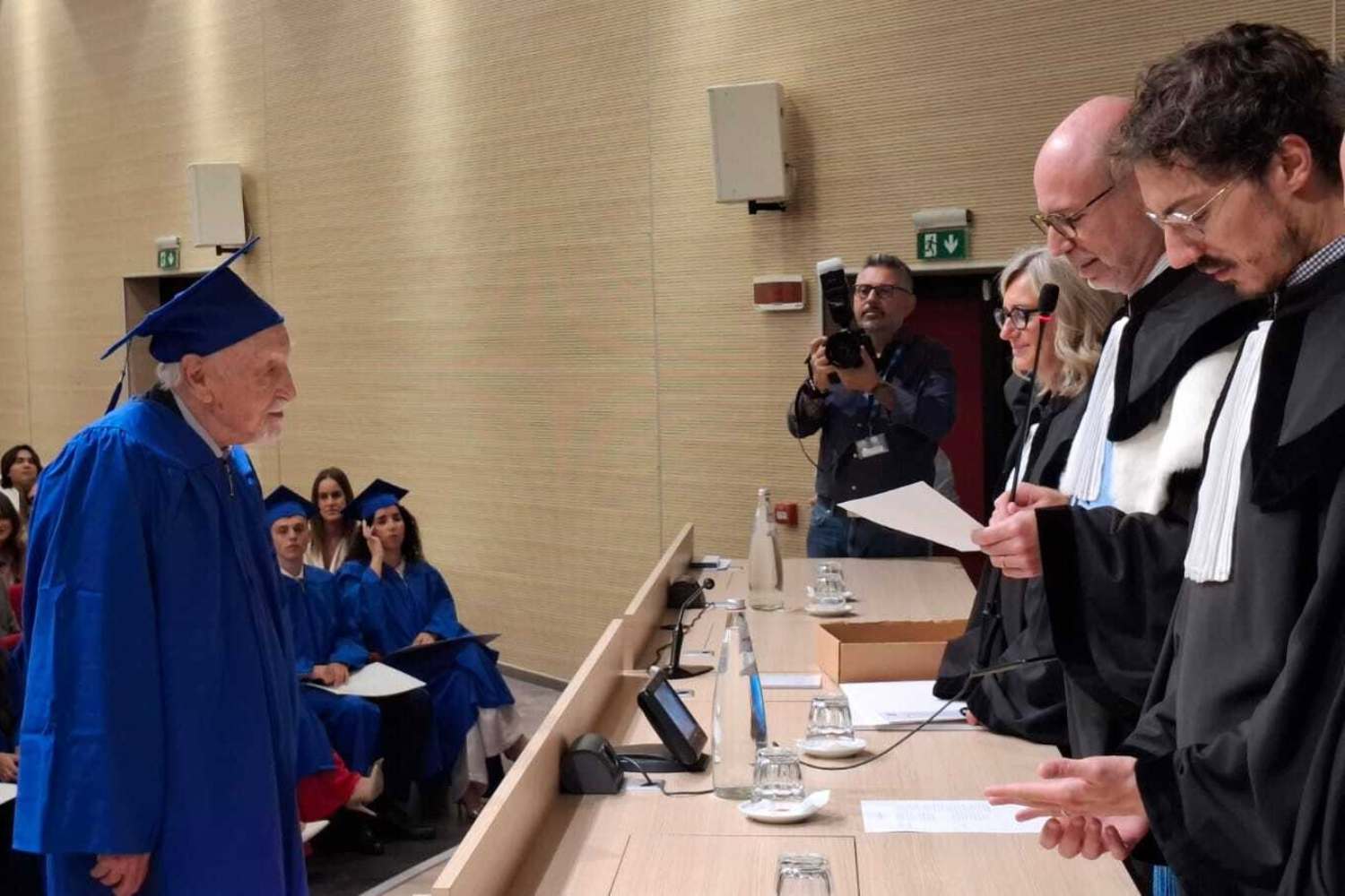 Sergio Sanfilippo si laurea a 96 anni