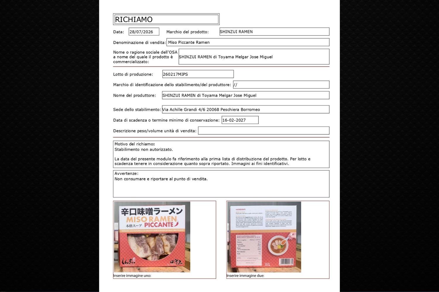 Miso ramen piccante