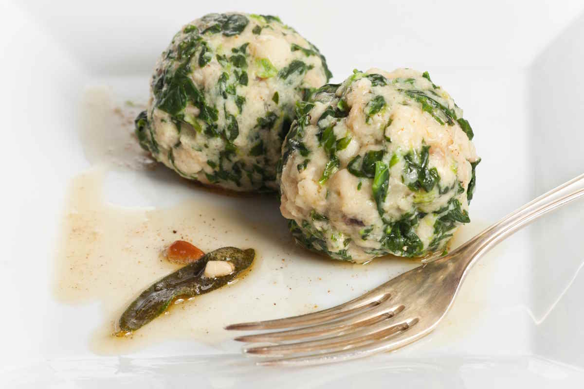 canederli agli spinaci