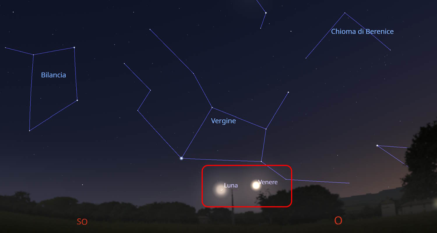 bacio luna venere