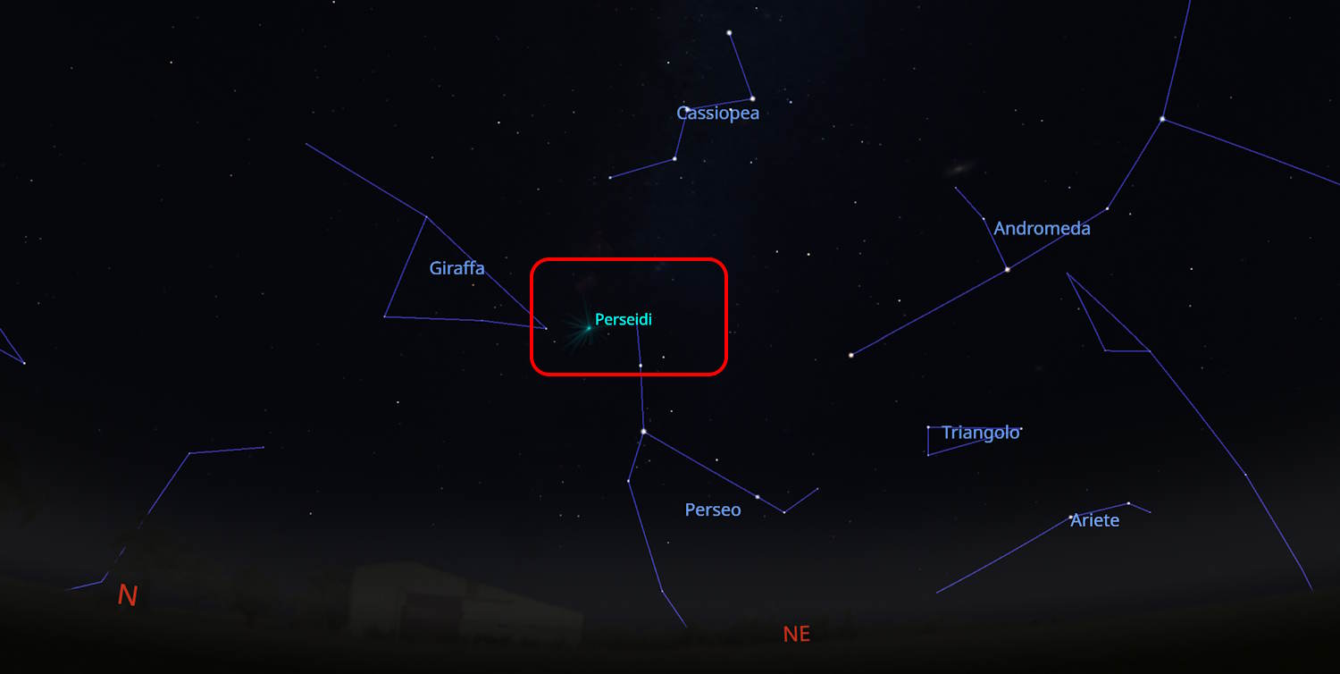 perseidi stelle cadenti agosto 2026