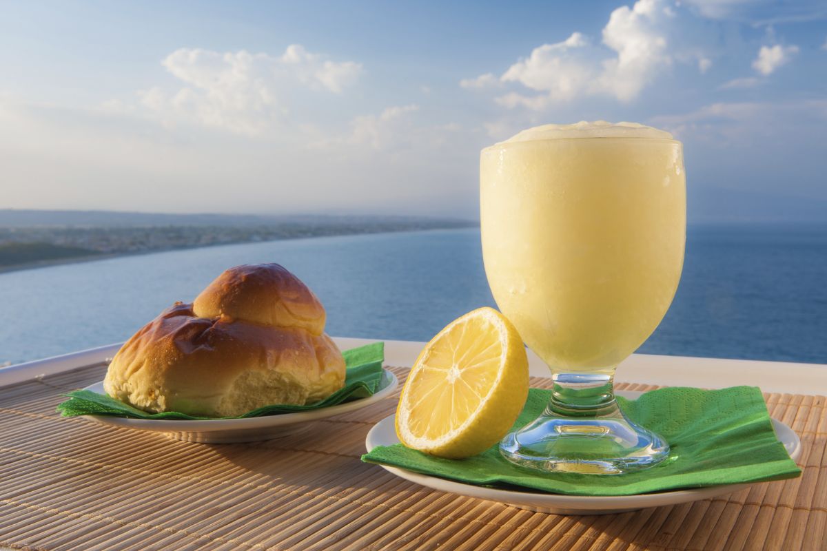 Granita siciliana al limone