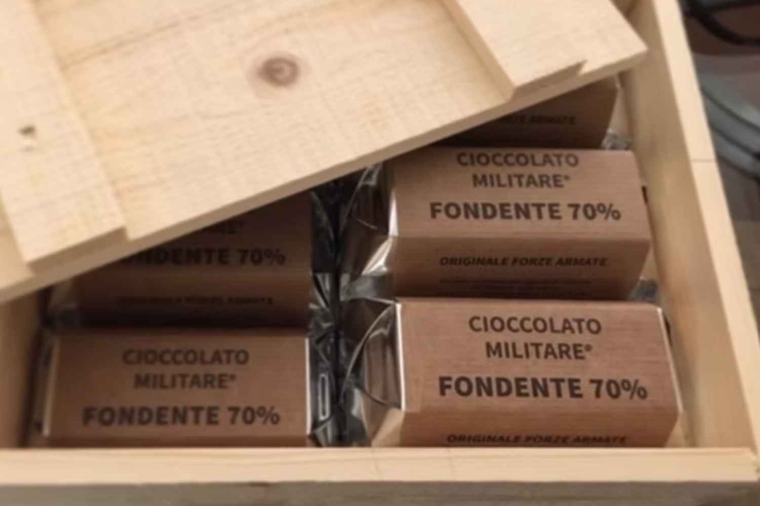cioccolato militare