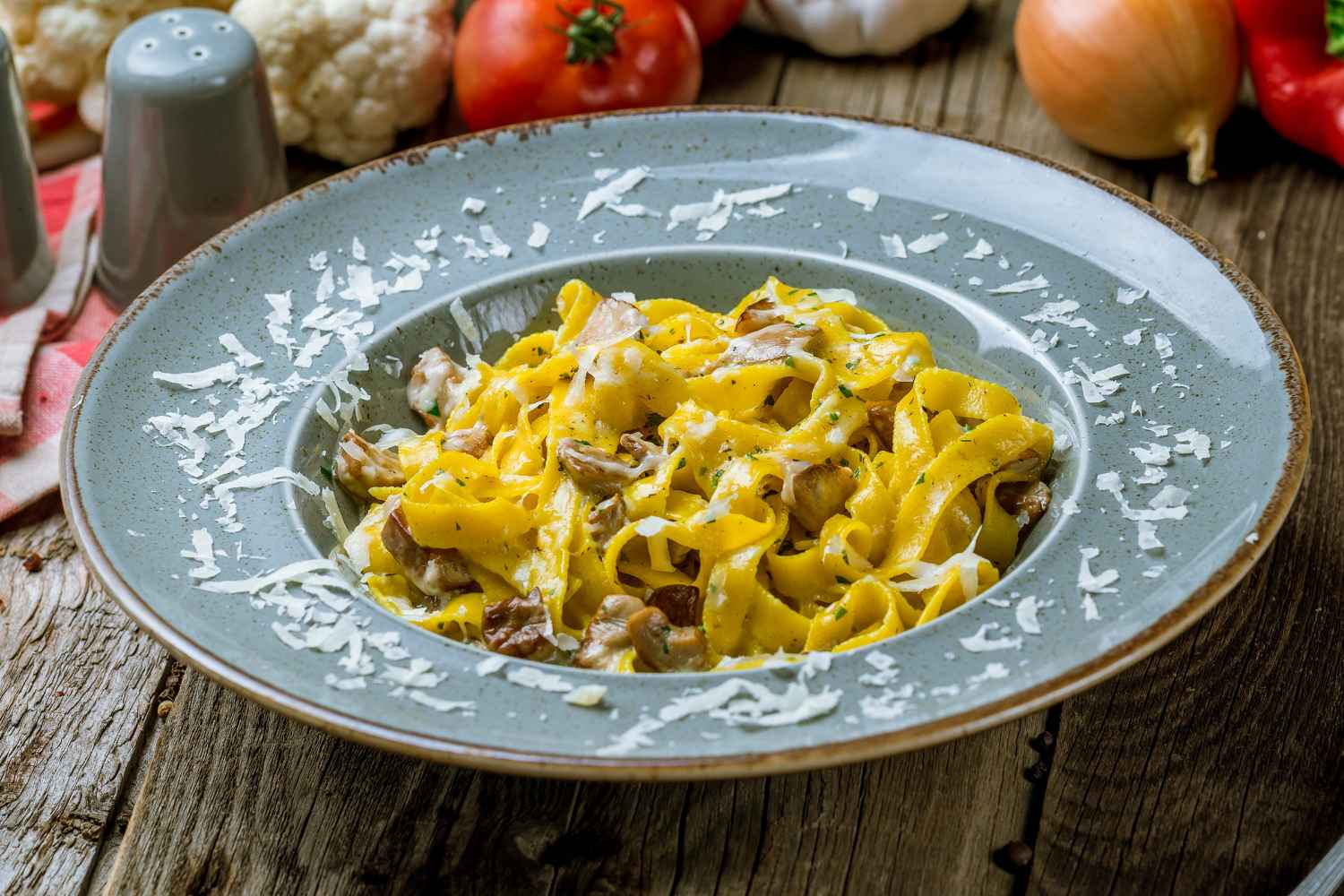 fettuccine ai funghi porcini