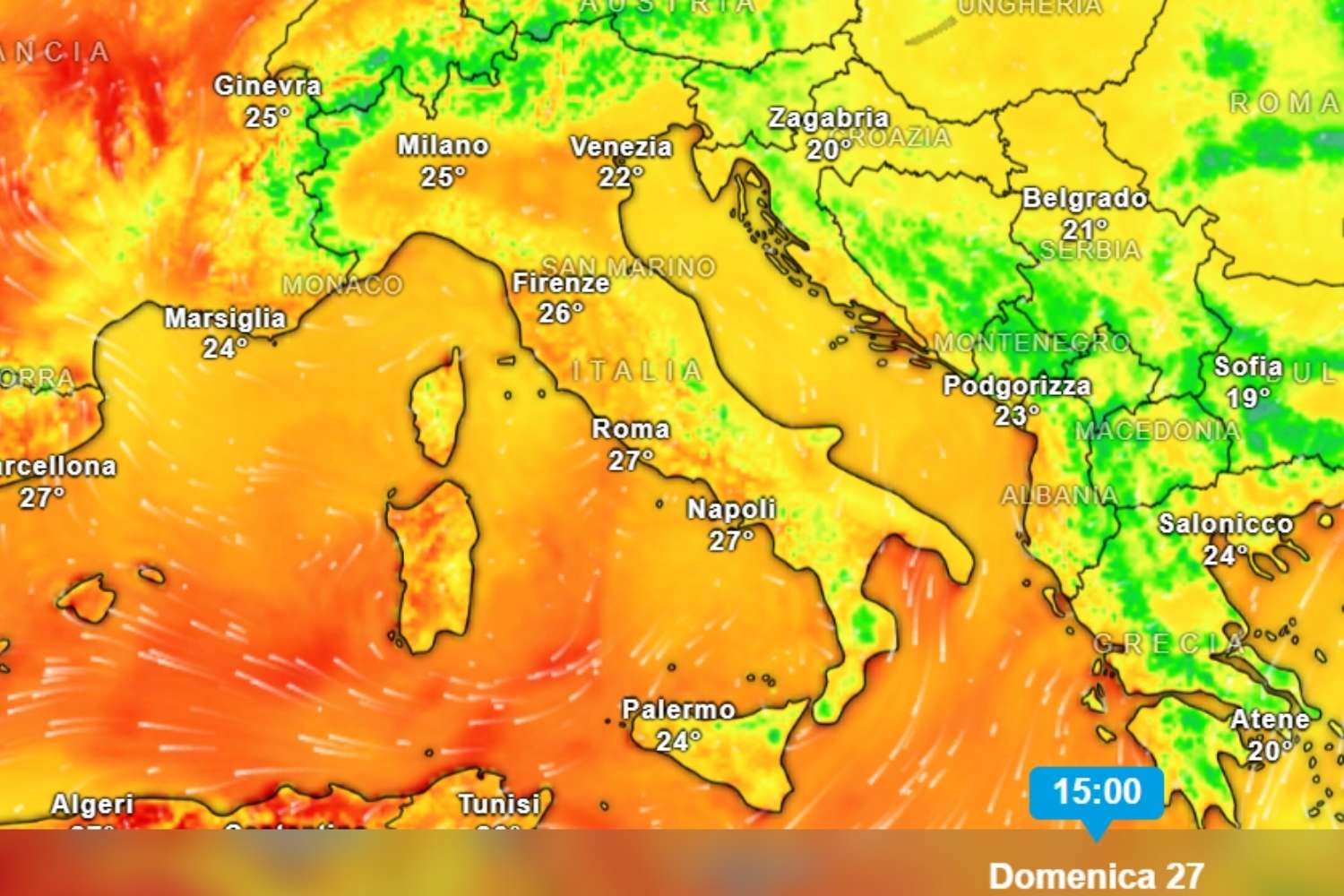 meteo weekend