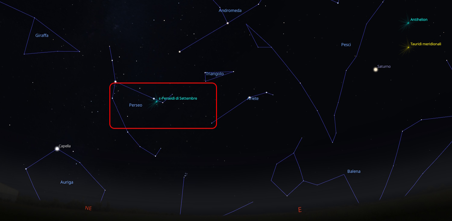 stelle cadenti epsilon perseidi settembre