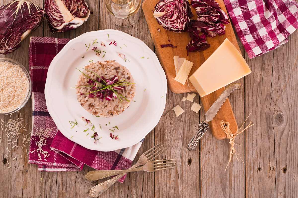 risotto al radicchio