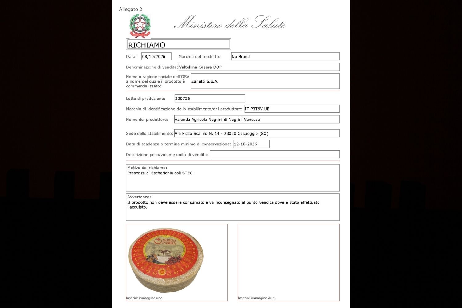 Valtellina Casera Dop 3