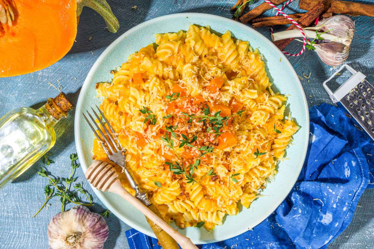 pasta con la zucca